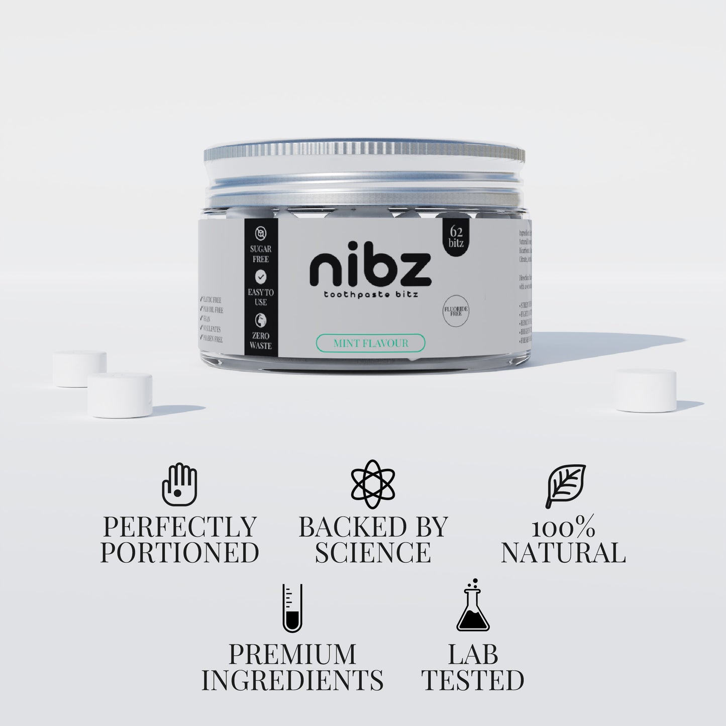 Toothpaste Bitz Fluoride-Free