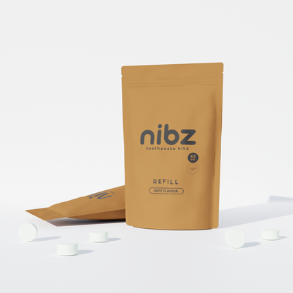 Nibz Toothpaste Bitz Fluoride-Free Pouch 01
